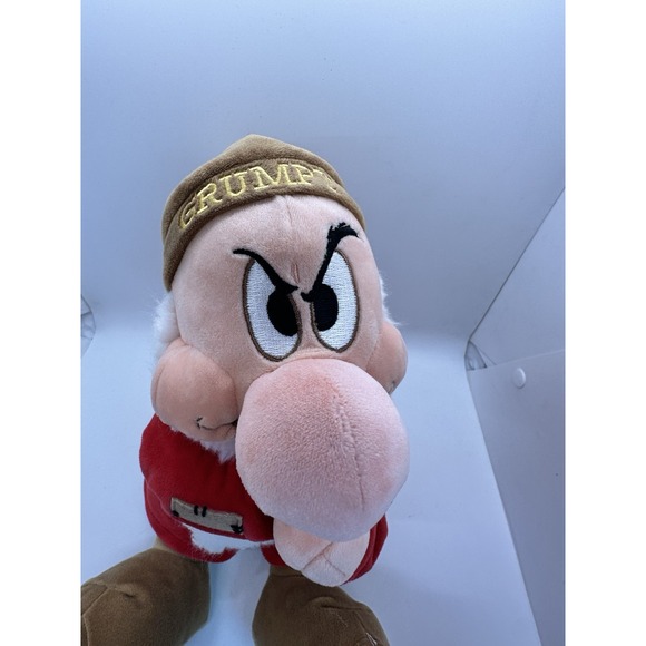 DISNEY PARKS SNOW WHITE‎ & THE SEVEN DWARFS GRUMPY 12" PLUSH TOY - Picture 10 of 10